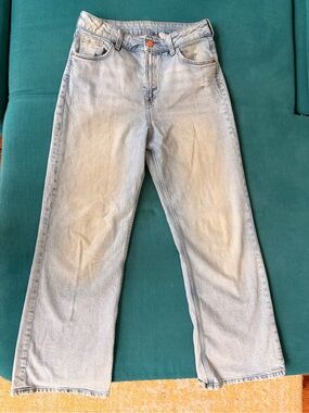 H&M Light Blue teen's baggy low waist Jeans
